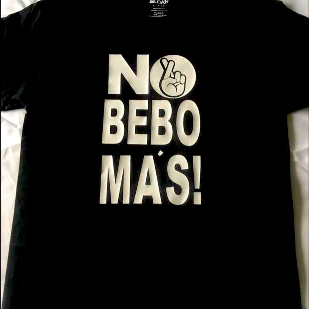 No bebo más T-shirt!
